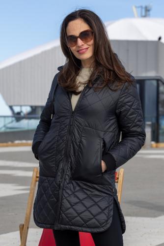Preview: rukka Juniper Damen Thermo Mantel - black