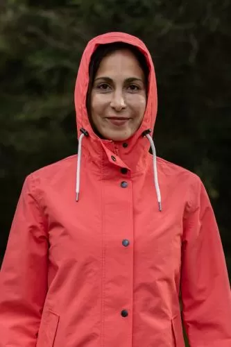 rukka Siti Damen Regenmantel - dark navy
