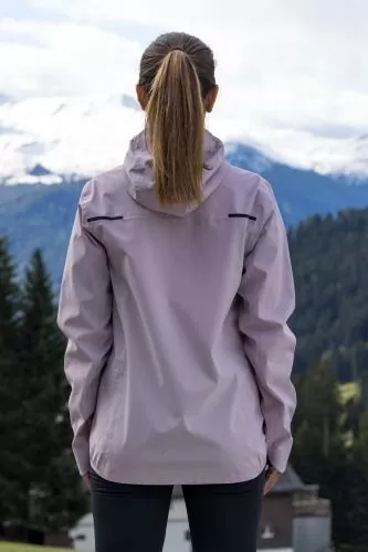 rukka Gina Damen Regenjacke - woodrose