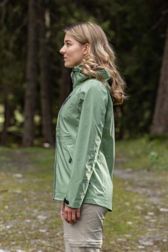 rukka Dora 3 Layer Regenjacke Damen - loden frost
