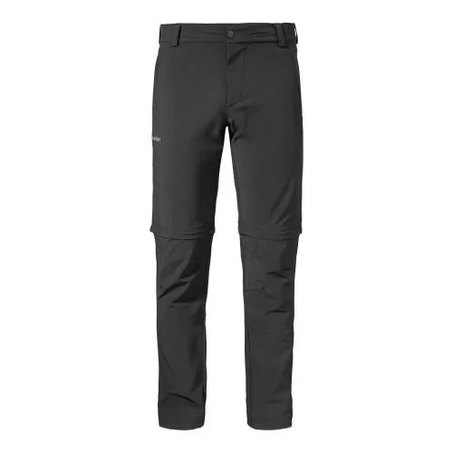 Schöffel Pants Folkstone Zip Off - schwarz