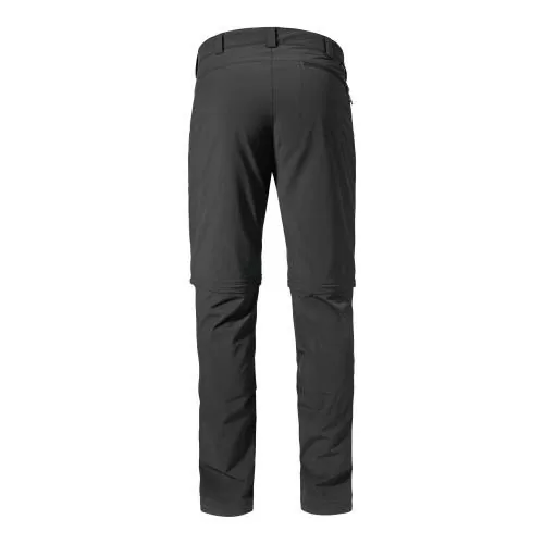 Schöffel Pants Folkstone Zip Off - schwarz