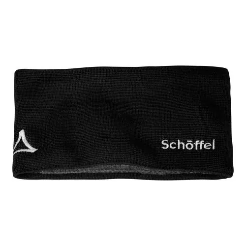 Schöffel Knitted Headband Fornet - schwarz