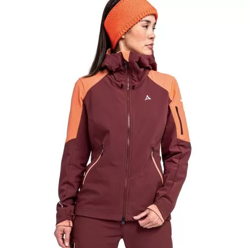 Schöffel Softshell Jacket Kals L - red