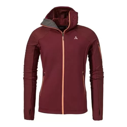 Schöffel Fleece Hoody Rotbach L - rot