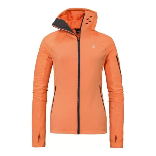 Schöffel Fleece Hoody Rotbach L - orange
