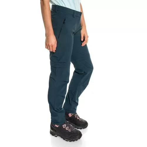 Schöffel Pants Ascona Zip Off - blau