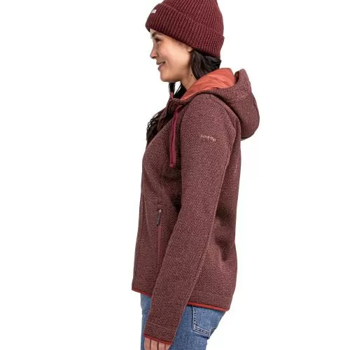 Schöffel Fleece Hoody Aurora L - red
