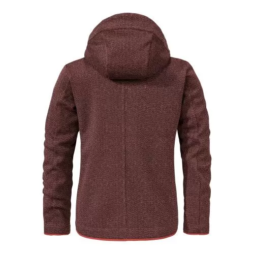Schöffel Fleece Hoody Aurora L - red