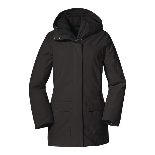 Preview: Schöffel Parka / Mäntel Ins. Parka Rotterdam L - schwarz
