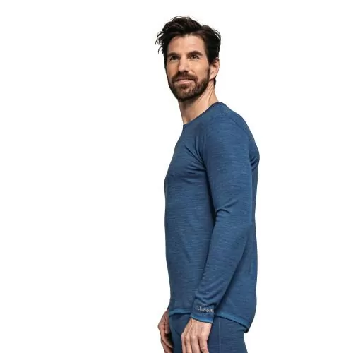 Schöffel Shirts Merino Sport Shirt 1/1 Arm M - blue
