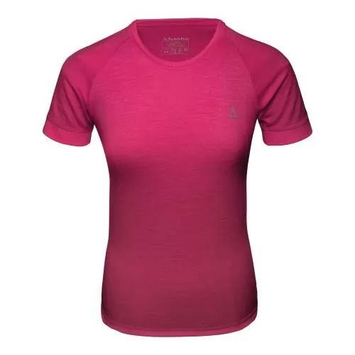 Schöffel Shirts Merino Sport Shirt 1/2 Arm W - pink