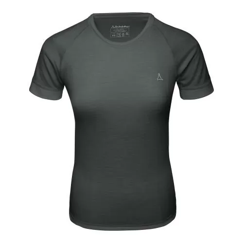 Schöffel Shirts Merino Sport Shirt 1/2 Arm W - schwarz