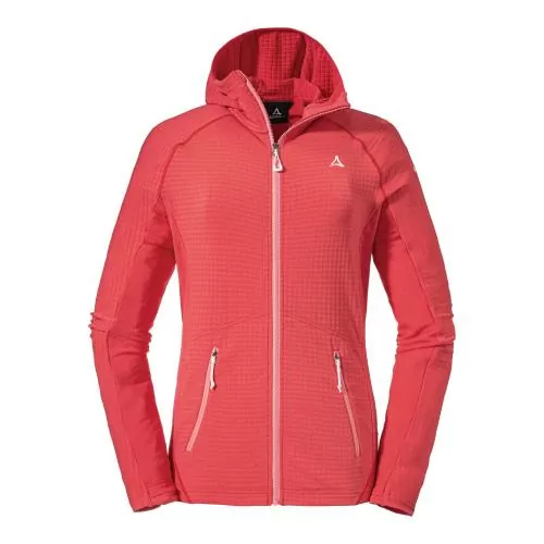 Schöffel Fleece Hoody Monte Sart L - red