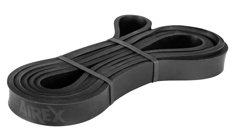 Airex HEARTBEAT Power Band Set, 3 Bänder light (hellgrau), medium (steingrau), und strong (anthrazit) - 2000x38x2 mm