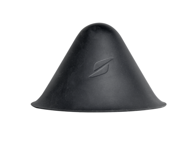 Preview: Airex HEARTBEAT Trigger Point Massage Tool - schwarz, 90x60 mm