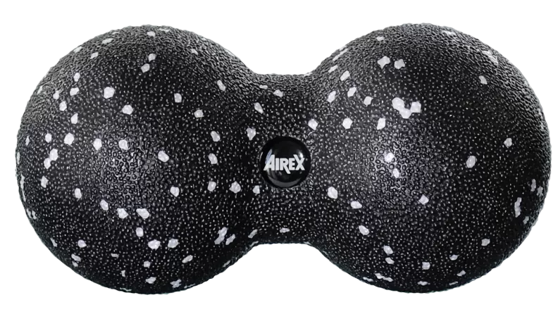 Airex HEARTBEAT Double Massage Ball, schwarz-weiss - Ø160x80 mm