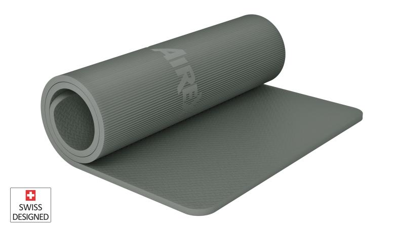 Preview: Airex HEARTBEAT Health Mat - stone, 1900x800x15 mm