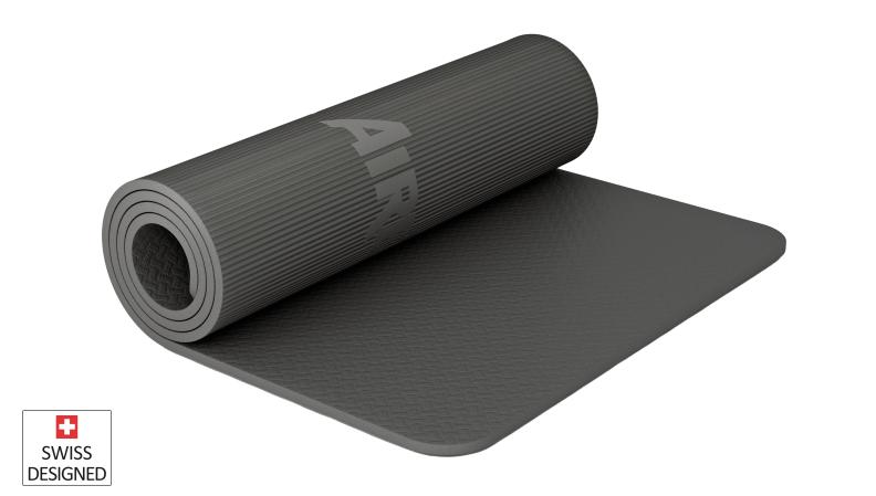 Preview: Airex HEARTBEAT Fit Mat - black, 1850x600x10 mm
