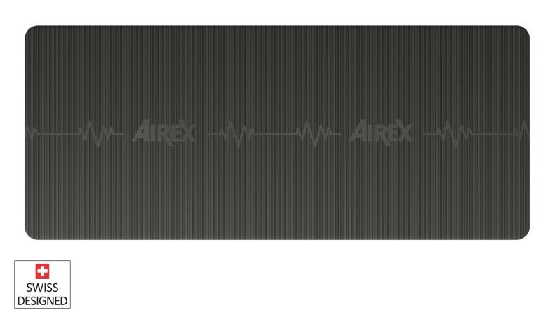 Preview: Airex HEARTBEAT Fit Mat - black, 1850x600x10 mm