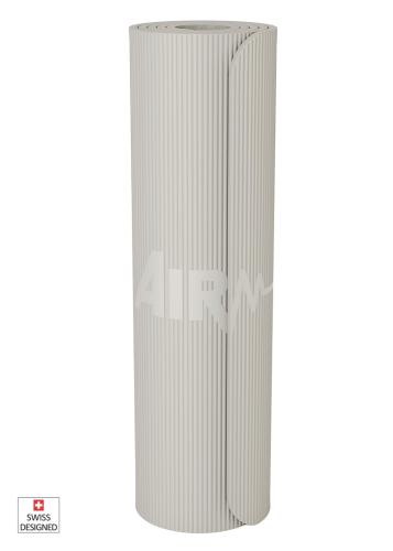 Preview: Airex HEARTBEAT Fit Mat - platinum, 1850x600x10 mm