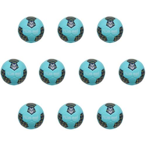 Preview: 10-er Set Hummel Kids Handball - Gr. 0, light blue, marine, yellow
