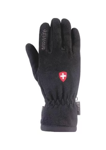 Snowlife Smart Fleece Glove Swiss - black