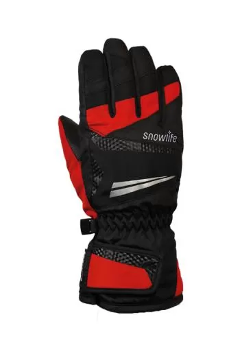 HERREN Accessoires Snowlife Handschue Rabatt 95 % Rot/Schwarz M 