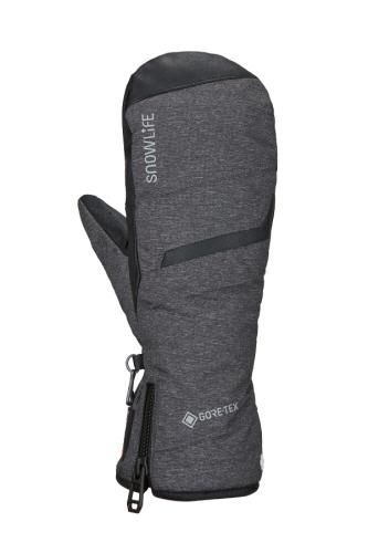 Preview: Snowlife Super GTX Primaloft Mitten - grey/melange