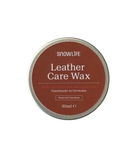 Snowlife Leather Care Wax 30ml - silver