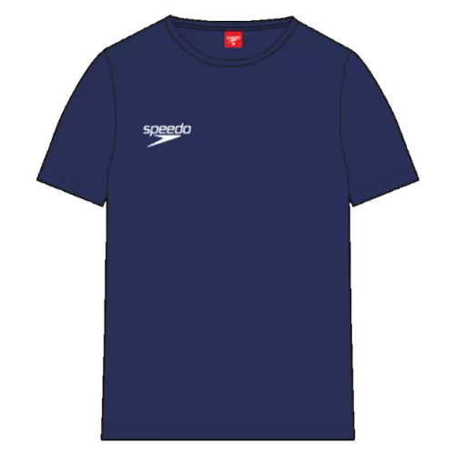 Speedo T-shirt with Small Logo Junior Teamwear Junior Unisex - Navy