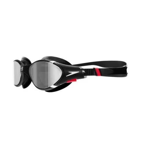 Speedo Biofuse 2.0 Mirror Goggles Adults - Black/Red/Chrome