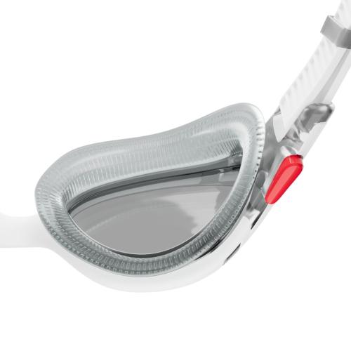 Preview: Speedo Biofuse 2.0 Goggles Adults - White/Red/Light S