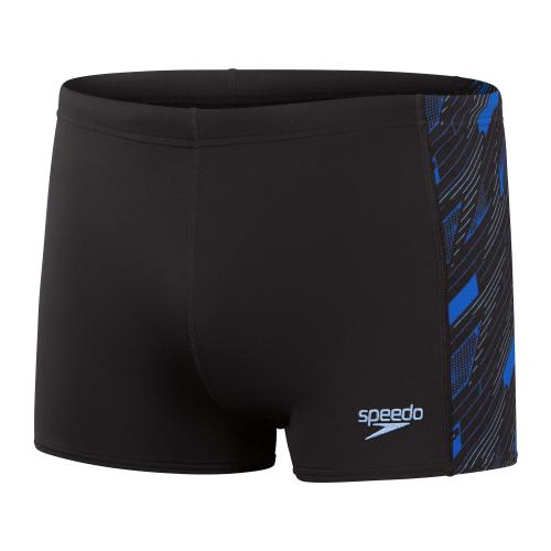 Preview: Speedo Hyperboom Panel Aquashort Swimwear Male Adult - Black / Curious
