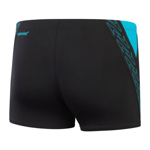 Preview: Speedo Hyper Boom Splice Aquashort Male Adult - Black/Bolt
