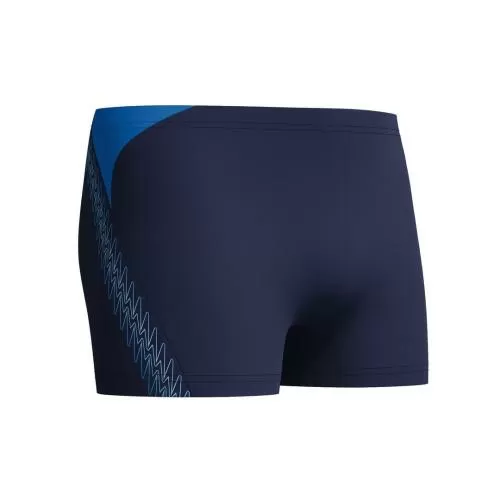 Speedo Hyperboom Splice Aquashort Swimwear Male Adult - Peacoat/Lagoon Blue