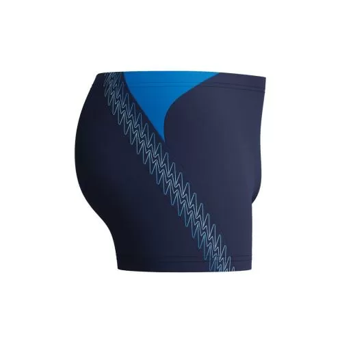 Speedo Hyperboom Splice Aquashort Swimwear Male Adult - Peacoat/Lagoon Blue