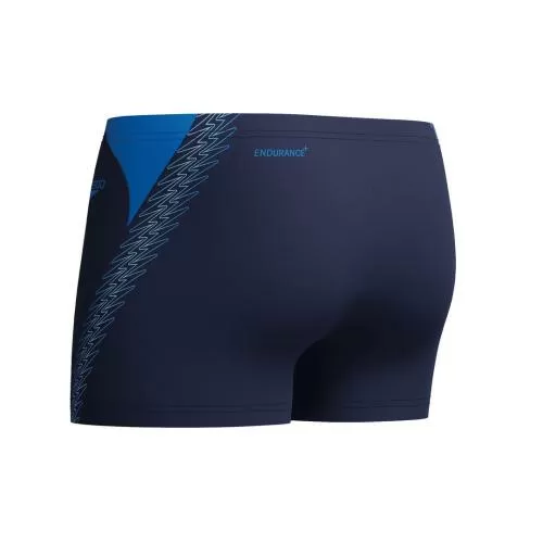 Speedo Hyperboom Splice Aquashort Swimwear Male Adult - Peacoat/Lagoon Blue