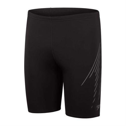 Preview: Speedo Hyperboom Placement Jammer Swimwear Male Adult - Black / USA Cha