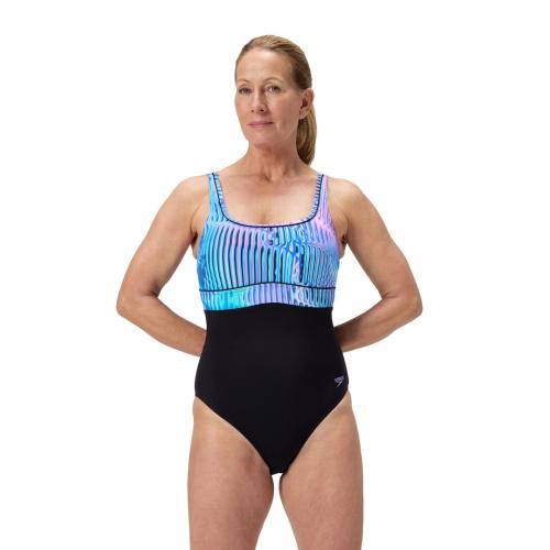 Preview: Speedo Shaping Contoure Eclipse Swimwear Female Adult - Indigo Glow