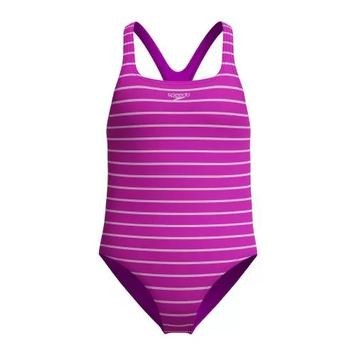 Speedo Printed Medalist Swimwear Female Junior/Kids - Diva