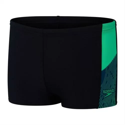 Speedo Dive Aquashort Swimwear Male Junior/Kids - Black / Harlequ