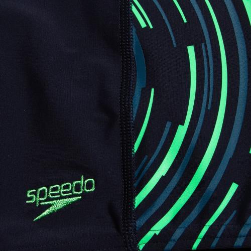 Preview: Speedo Plastisol Placement Jammer Swimwear Male Junior/Kids - True Navy / Har