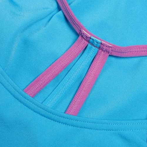 Preview: Speedo Solid Lane Line Back Swimwear Female Teen/Youth - Picton BLue