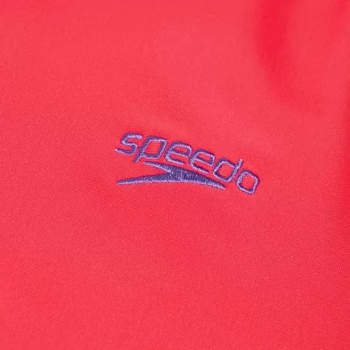 Speedo Hooded Long Sleeve Unisex Rash Textil Unisex Junior/Kids (6-16) - Raspberry Fill/Mi
