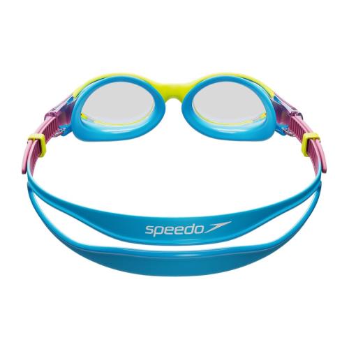 Preview: Speedo Biofuse 2.0 Junior Goggles Junior - Lemon Drizzle/Kiki Pink/Picton Blue