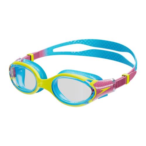 Preview: Speedo Biofuse 2.0 Junior Goggles Junior - Lemon Drizzle/Kiki Pink/Picton Blue
