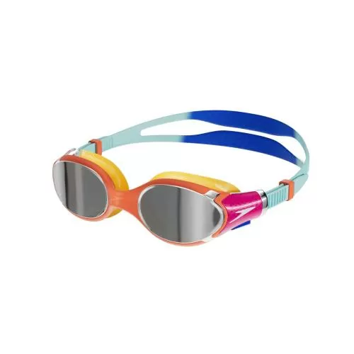 Speedo Biofuse 2.0 Mirror Junior Goggles Unisex Junior/Kids - Cobalt Pop/Marine