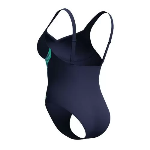 Speedo Printed Lunaelustre 1pc Swimwear Female Adult - Indigo Glow