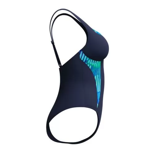 Speedo Printed Lunaelustre 1pc Swimwear Female Adult - Indigo Glow